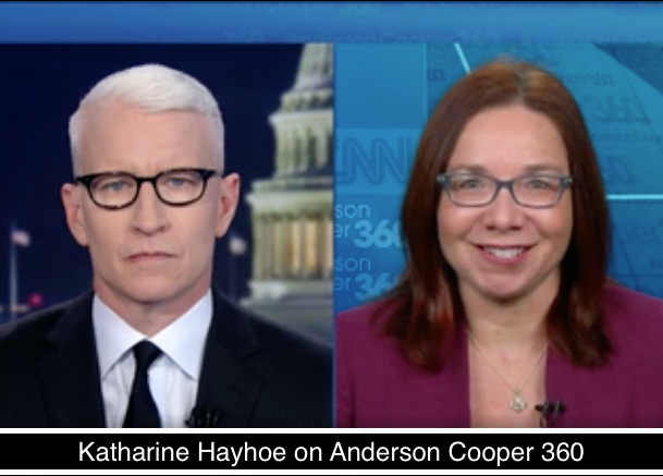 CNN’s Anderson Cooper Talks Climate Change Facts with Katharine Hayhoe